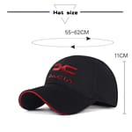 Dacia Baseball Cap - Black Color Dacia Hat Limited Edition 5 Dacia Car Baseball Cap Cotton Embroidery Adjustable Premium Black Colour 02