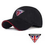 Triumph Bonneville Baseball Cap Triumph Bonneville Hat - Black Color 1 Triumph Bonneville 3D Embroidery Cotton Baseball Cap 2023 Adjustable Black Premium Look 01