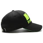 Kawasaki Hat Embroidered Baseball Cap No 01 Fast Racing Supreme Black 3 Kawasaki Hat Embroidered Baseball Cap Racing Premium Black