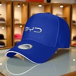 BYD Baseball Cap BYD Logo Hat No 01 Premium Quality Limited Edition 4 BYD Hat Blue Color