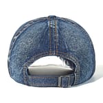 Denim Casquette Cap Baseball Cap Vintage Washed Cotton Hat Adjustable 4 Denim Casquette Cap Baseball Cap Vintage Washed Cotton Hat Adjustable