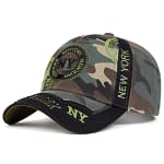 New York Baseball Cap Adjustable Embroidery Hat 6 new york baseball cap camouflage