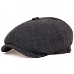 Peaky Blinders Hat British Style - Ireland Flat Octagonal Flat Cap 5 Peaky Blinders Hat British Style - Ireland Flat Octagonal Flat Cap - Black