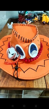 Brown Unisex Wide Brim Cowboy Hat for Cosplay & Casual Wear 16 31