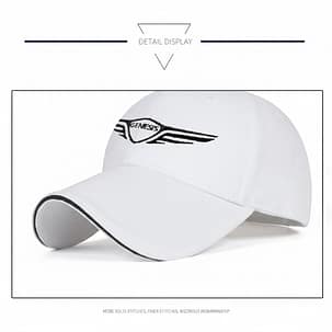 GENESIS Baseball Cap - Exclusive GENESIS Hat in White Colour 2 GENESIS Baseball Cap - Exclusive GENESIS Hat in White Colour