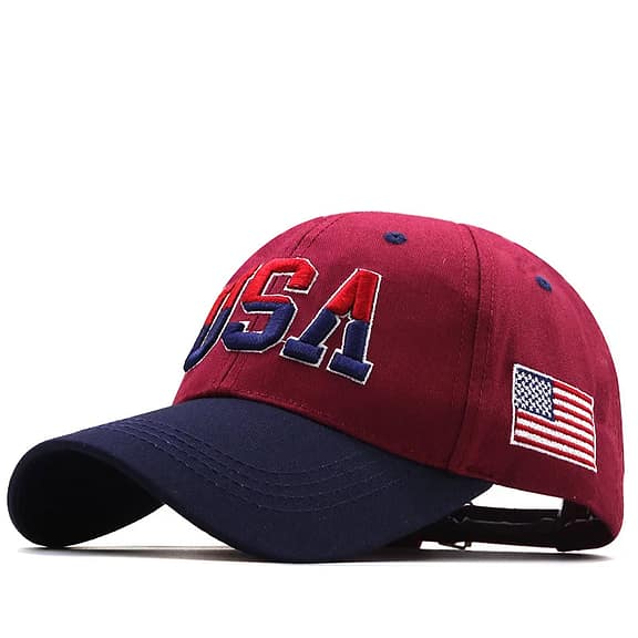 USA flag Baseball Cap America Hat Embroidered Premium Gorras Pet