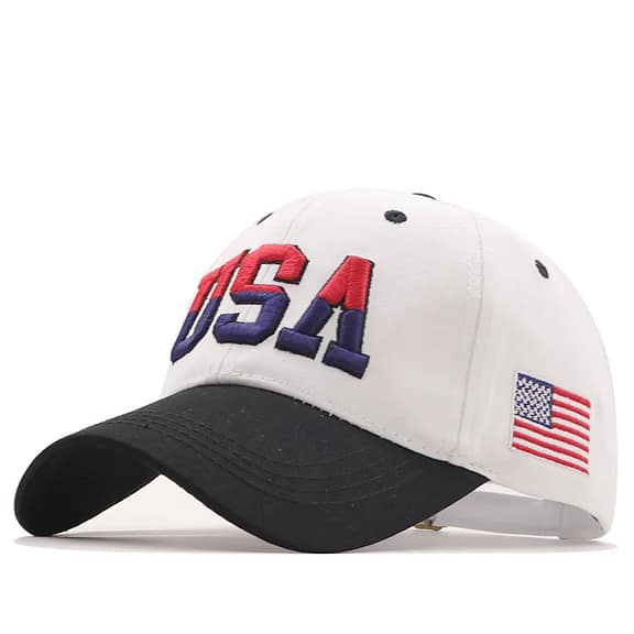 USA flag Baseball Cap America Hat Embroidered Premium Gorras Pet