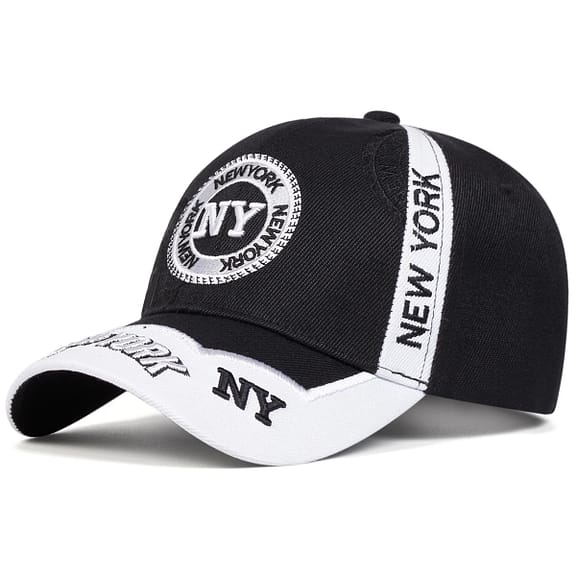 new york baseball cap black