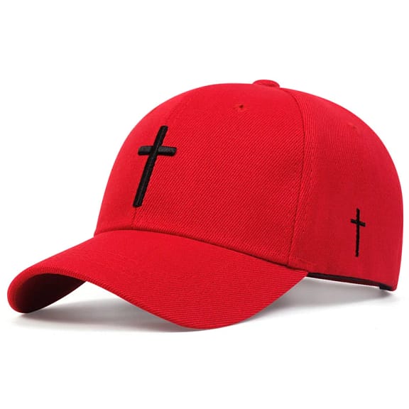 Christian Cross Hat Embroidered Cotton Baseball Cap 9 christian cross hat embroidered 07