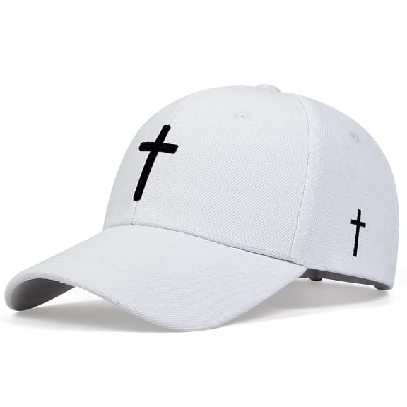 Christian Cross Hat Embroidered Cotton Baseball Cap 8 christian cross hat embroidered 10