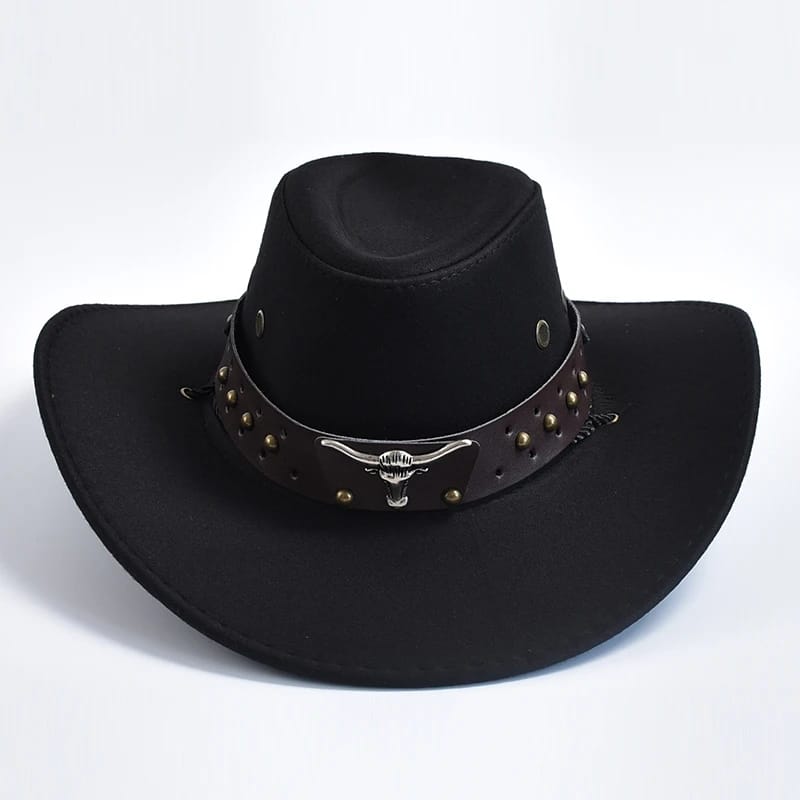 artificial suede western cowboy hat 04