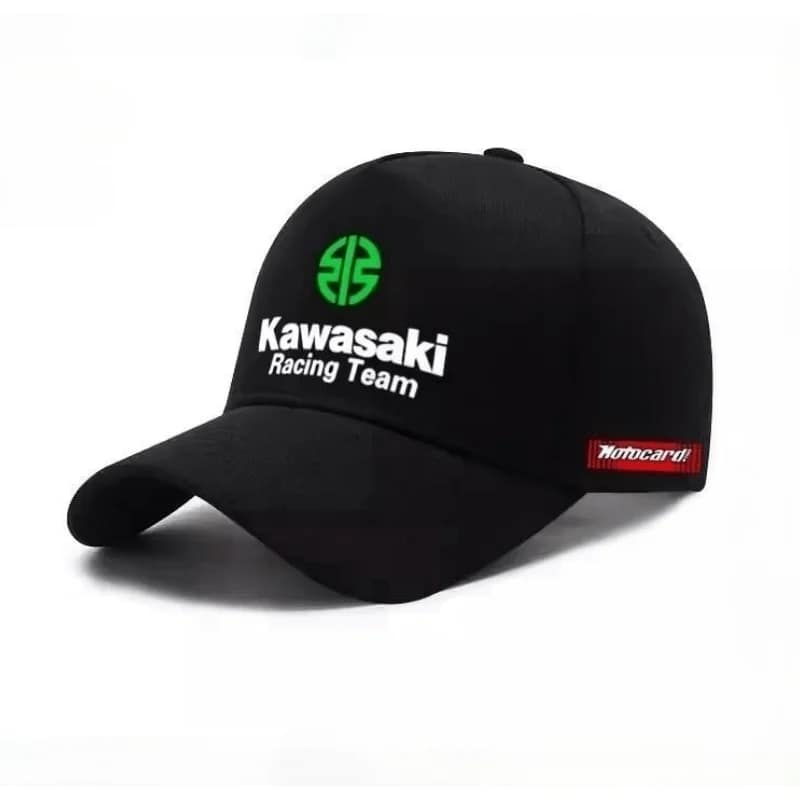 Kawasaki Baseball Cap Motorcycle Racing Duck Tongue Hat