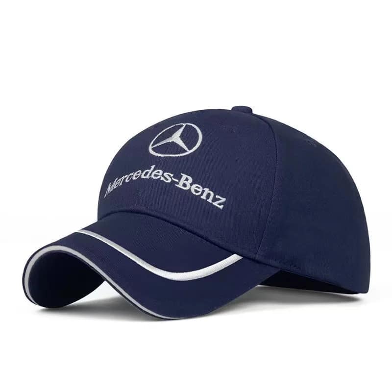 Home 49 Mercedes Benz Hat: Adjustable Casual Mercedes Benz Baseball Cap Dark Blue Color