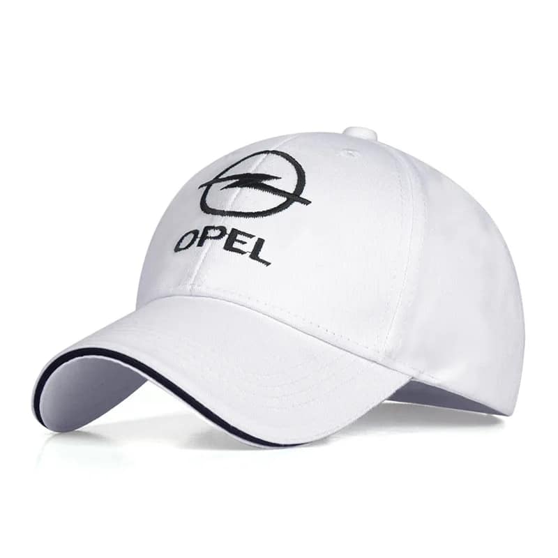 OPEL Baseball Cap - Exclusive OPEL Hat in White Colour