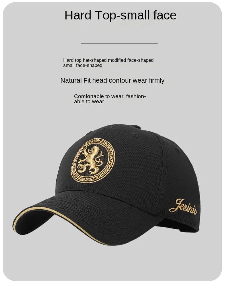 Elite Baseball Cap Outdoor Brim Running Hat for Men Women Fashion Embroidery Cotton