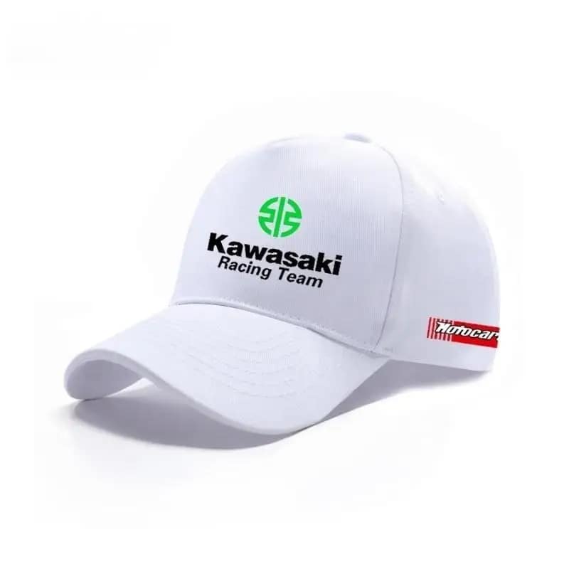 Kawasaki Baseball Cap Motorcycle Racing Duck Tongue Hat