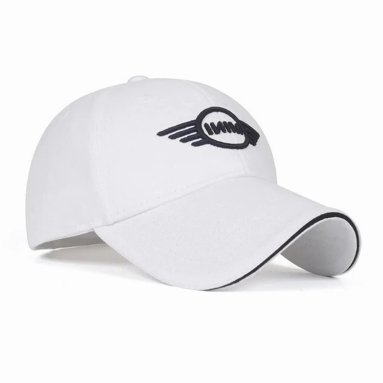 Exclusive Mini Cooper Hat: Logo Baseball Cap in Sleek White - Limited Edition