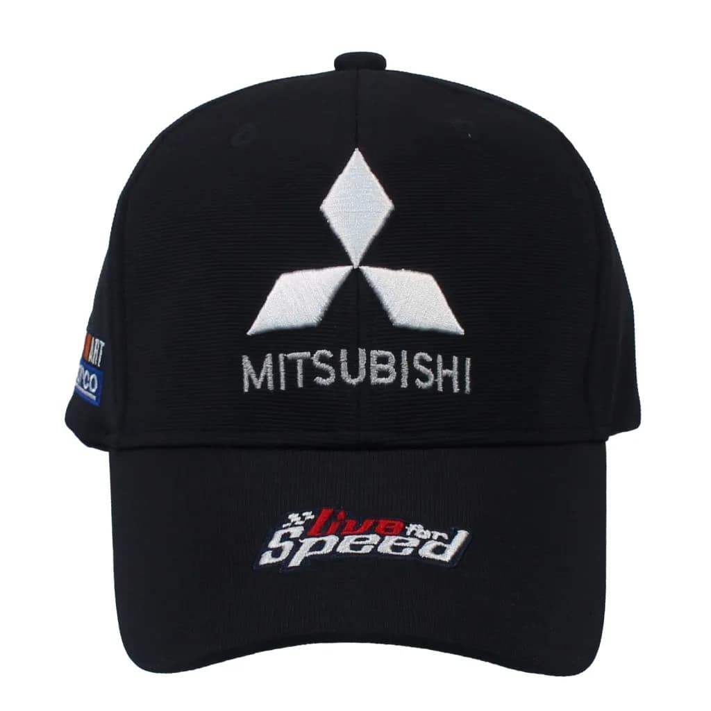 Mitsubishi Hat Mitsubishi Motors Baseball Cap Navy Black Edition 12 Mitsubishi Hat