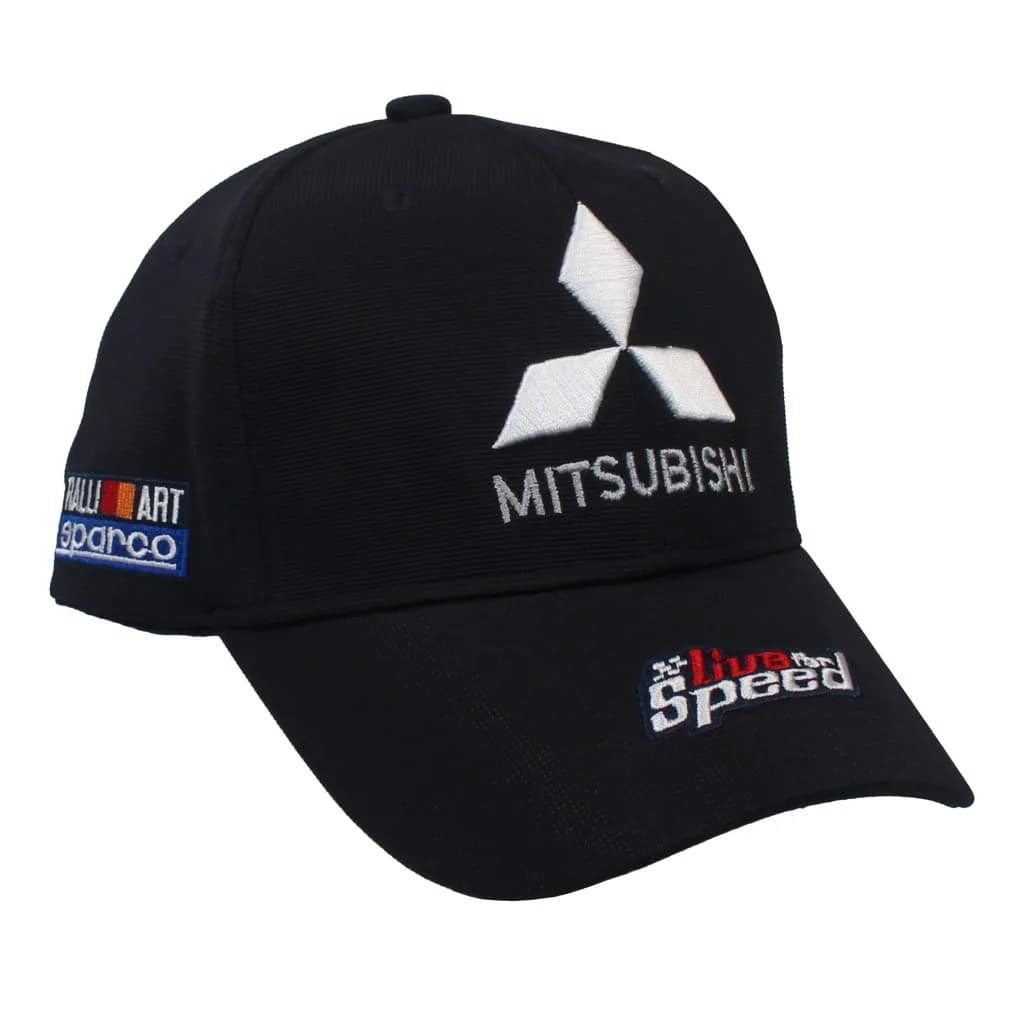 Mitsubishi Hat Mitsubishi Motors Baseball Cap Navy Black Edition 13 Mitsubishi Hat