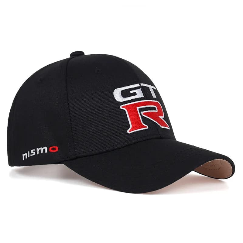 GTR Hat Embroidered Adjustable Premium - Black Color