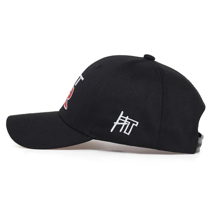 GTR Hat Embroidered Adjustable Premium - Black Color