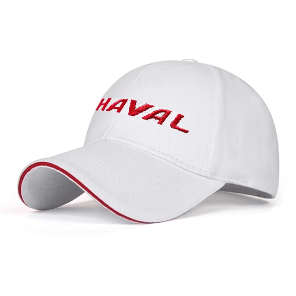 Haval Hat Jolion Baseball Cap White Embroidered Adjustable Premium Hat 5 Haval Hat Jolion Baseball Cap White Embroidered Logo Buckle Detail