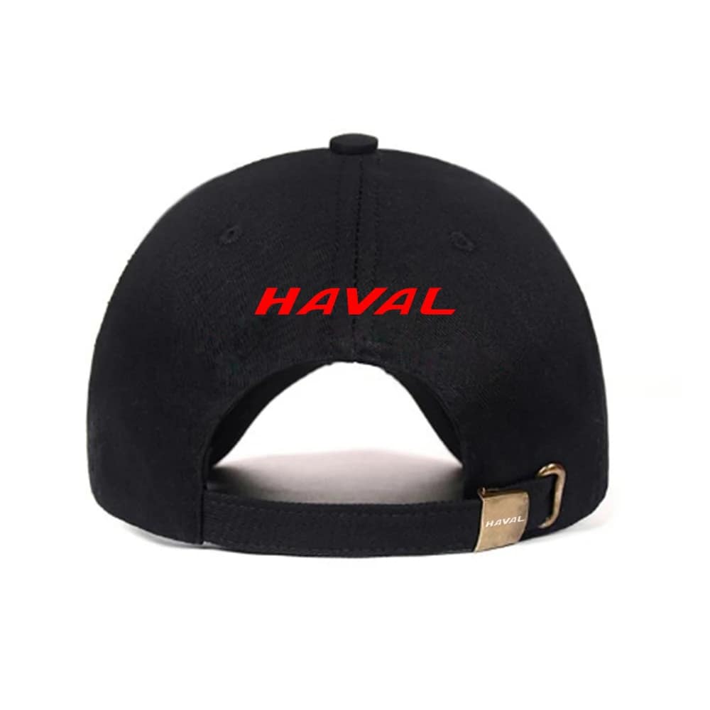 Haval Hat Jolion Baseball Cap - Embroidered Premium - Black 10 Haval Hat Adjustable Strap Gold Metal Buckle Detail Black Baseball Cap