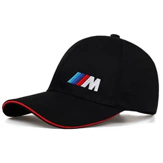 BMW Hat Embroidered BMW Baseball Cap - Premium Black Color
