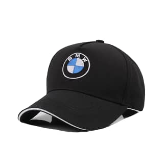 BMW Baseball Cap BMW Logo Hat Embroidered - Black Color