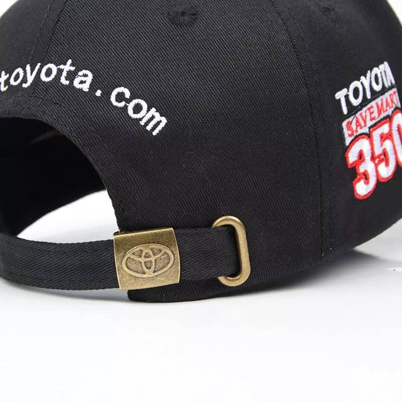 Toyota Baseball Cap Motor Sport Hat - White Color