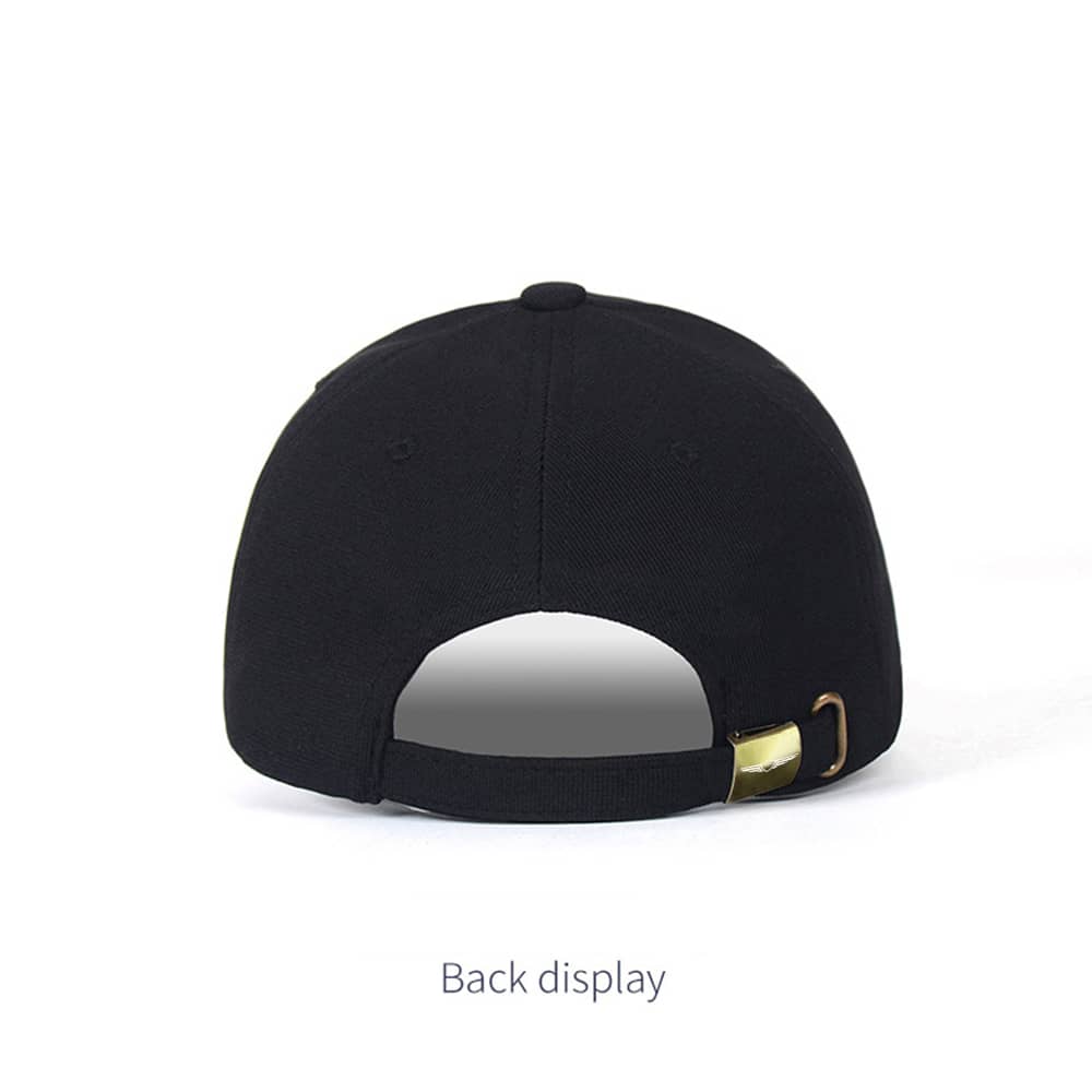 GENESIS Baseball Cap Cotton Embroidery Adjustable Premium - Black Color