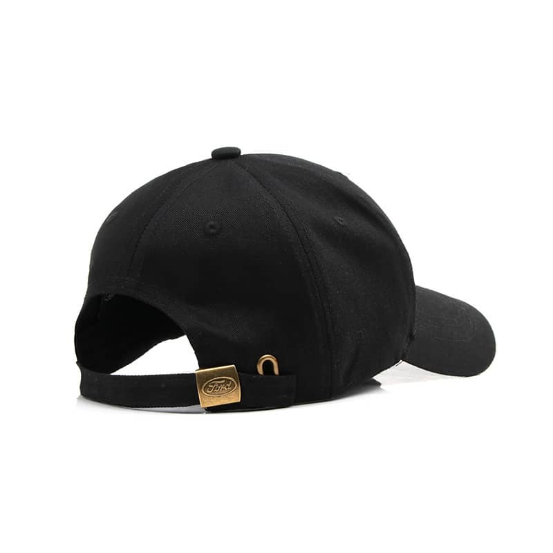 Ford Car Baseball Cap Cotton Embroidery Adjustable Premium - Black Color