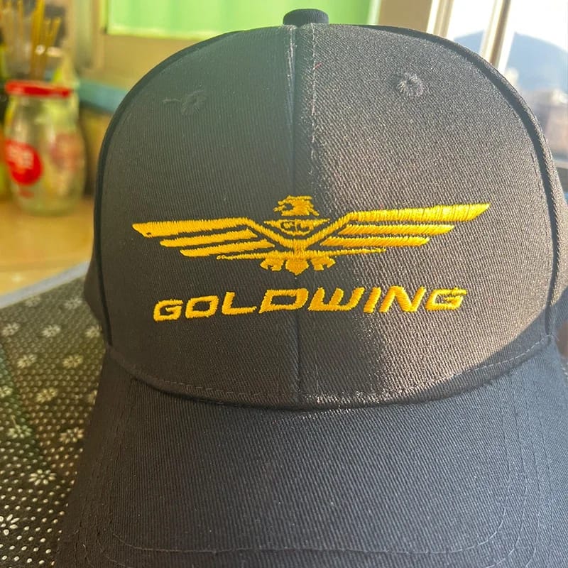Embroidered Baseball Cap GL1800, 1500, 1200 - Black