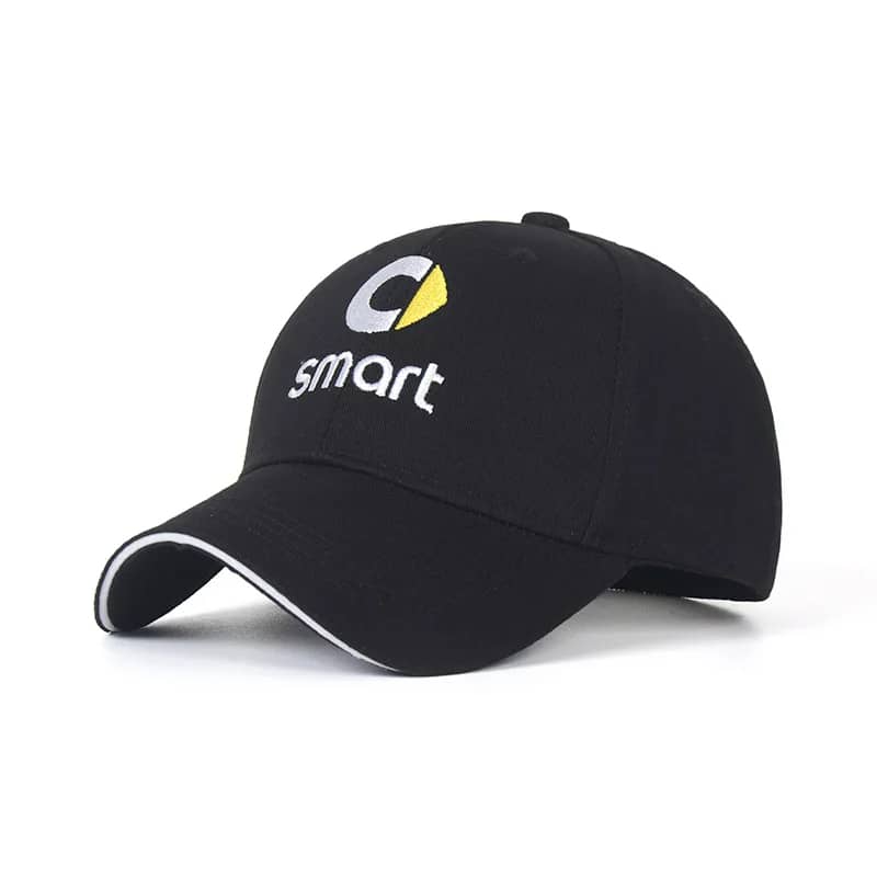 Smart Hat Mercedes Benz Baseball Cap Premium Black Color - Black Color